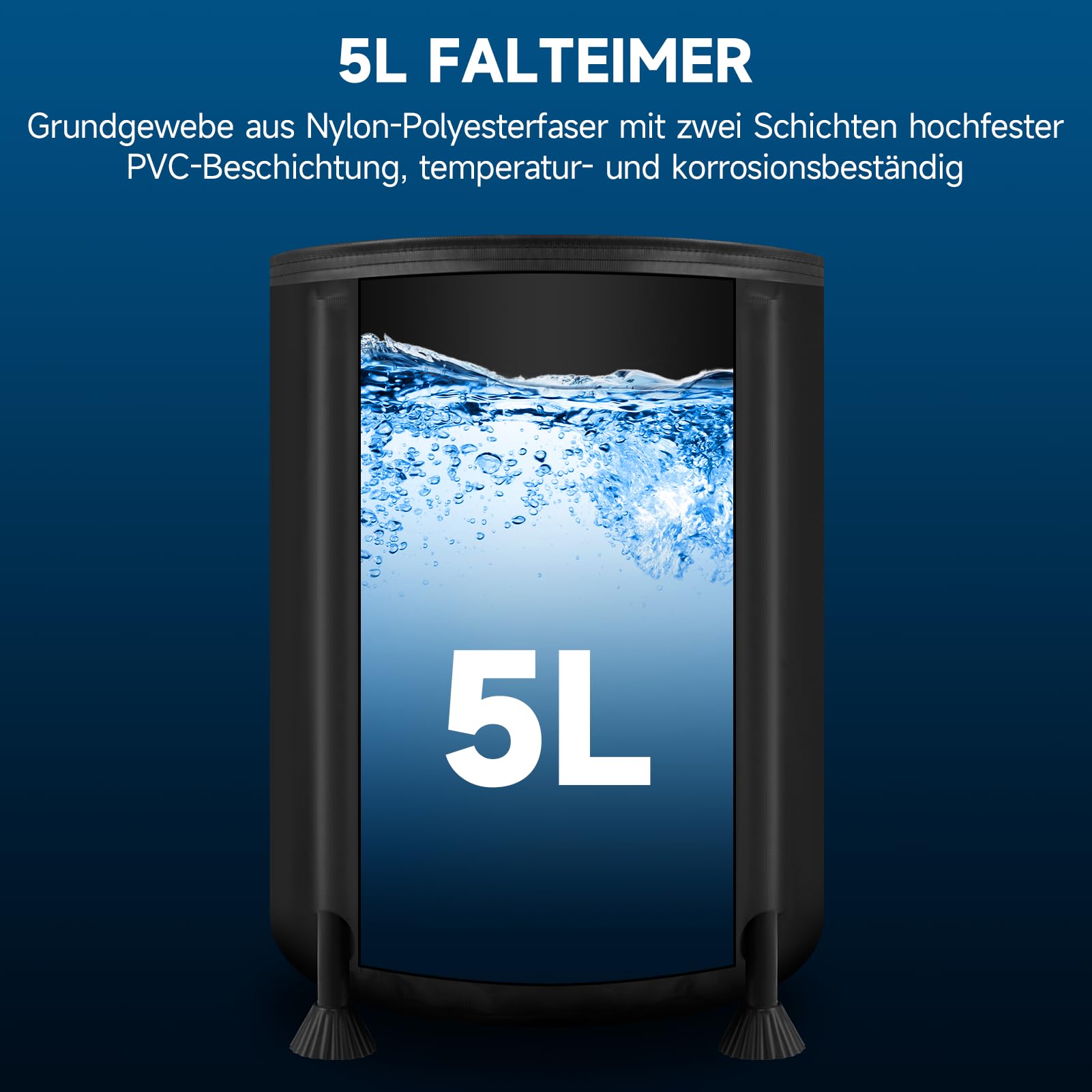 Automatisches Bewässerungssystem,Automatische Bewässerung mit Faltbarem 5L Eimer,30W Wasserpumpe,8 Tropfdüsen,Niedrigwassersensor,Bewässerungssystem für Zimmerpflanzen,Balkon Pflanzen,Topfpflanzen