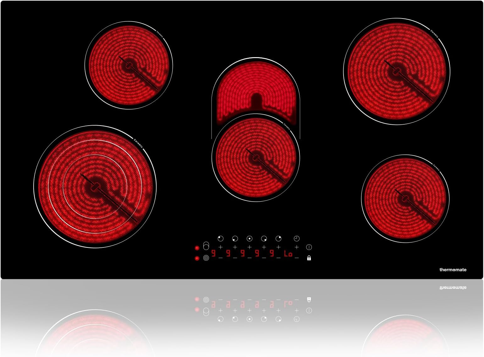 Samsung 36" Black Stainless Steel Electric Smoothtop