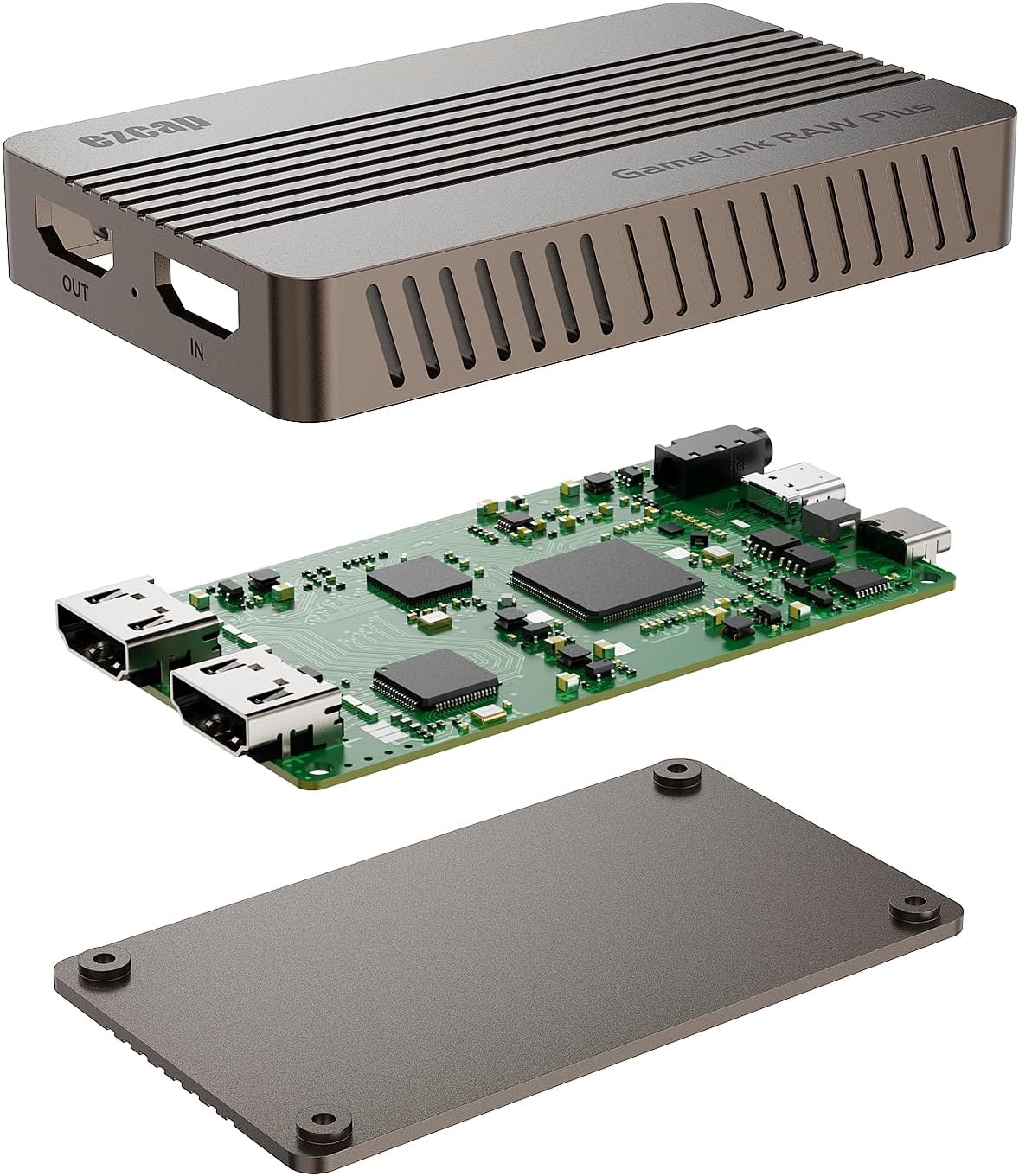 4K HDMI Video Capture Card - USB 3.1 Gen1, Broad Compatibility with Windows, MacOS, Linux, Plug and Play, Perfect for Live Streaming and Recording