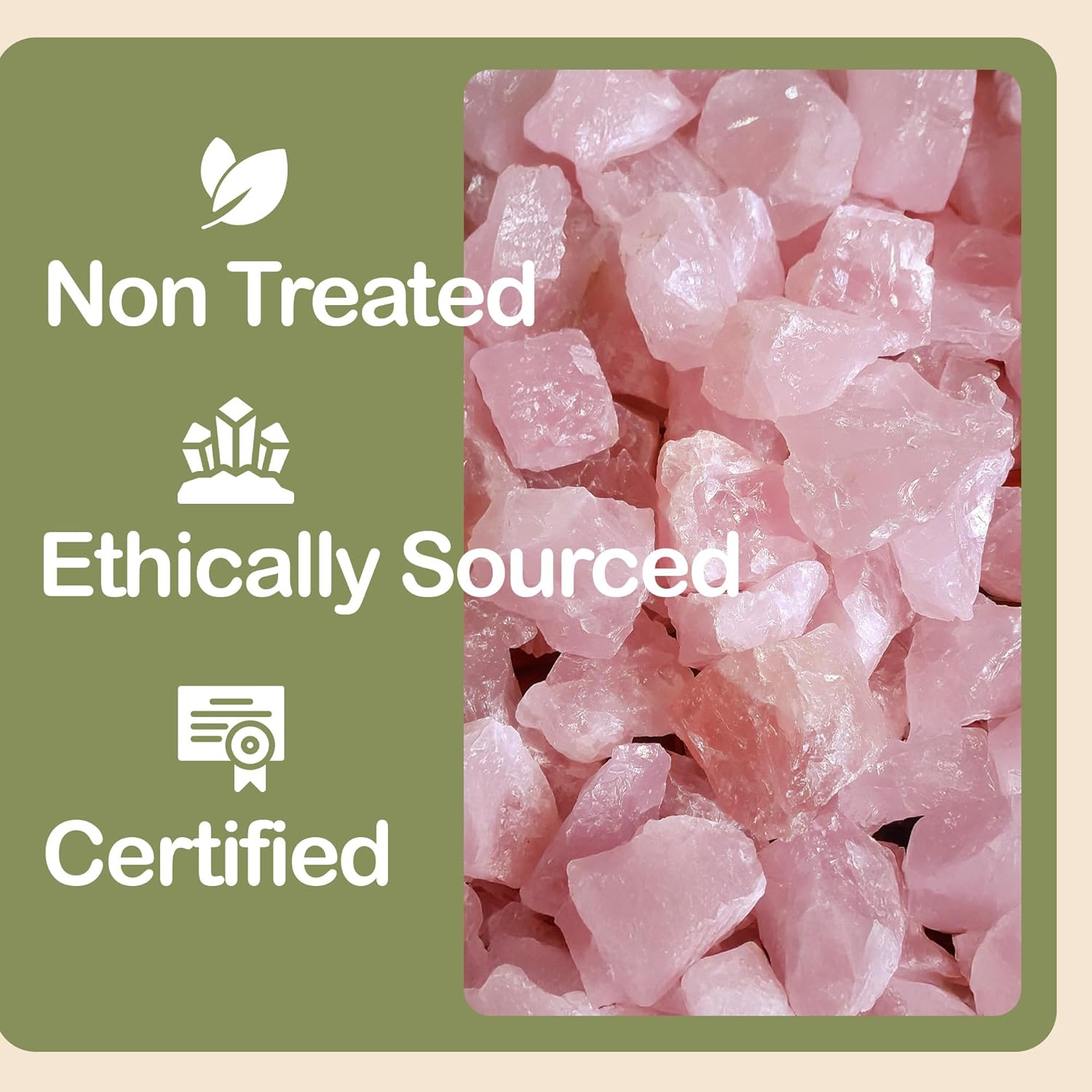 YATSKIA Rose Quartz Tree, Gemstone Tree, Healing Crystals and Stones, Birthday Gifts for Mom, Unique Gifts for Women, Crystal Decorations - Image 5