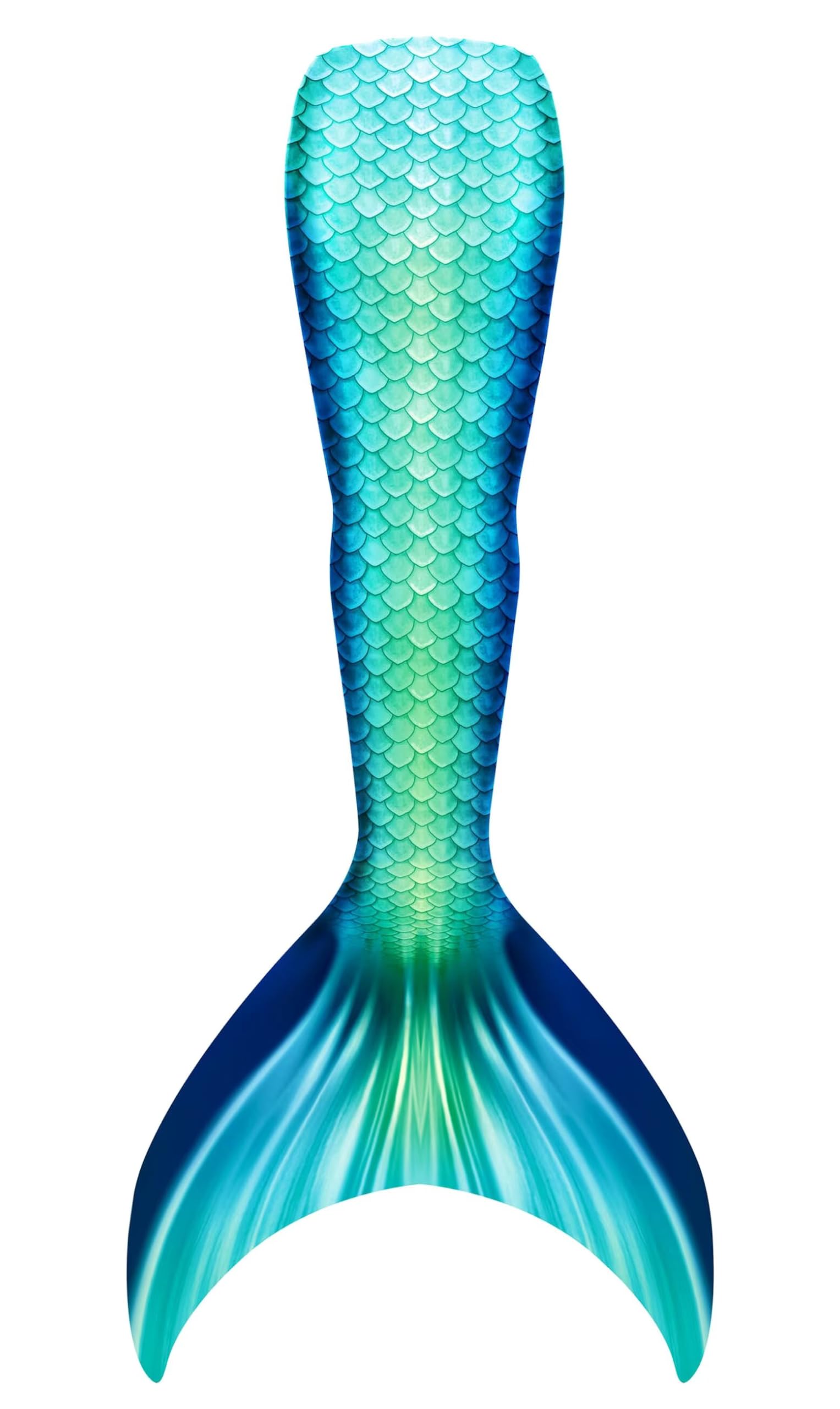 DNFUN Mermaid Tail for Womens,Without Monofin.SML