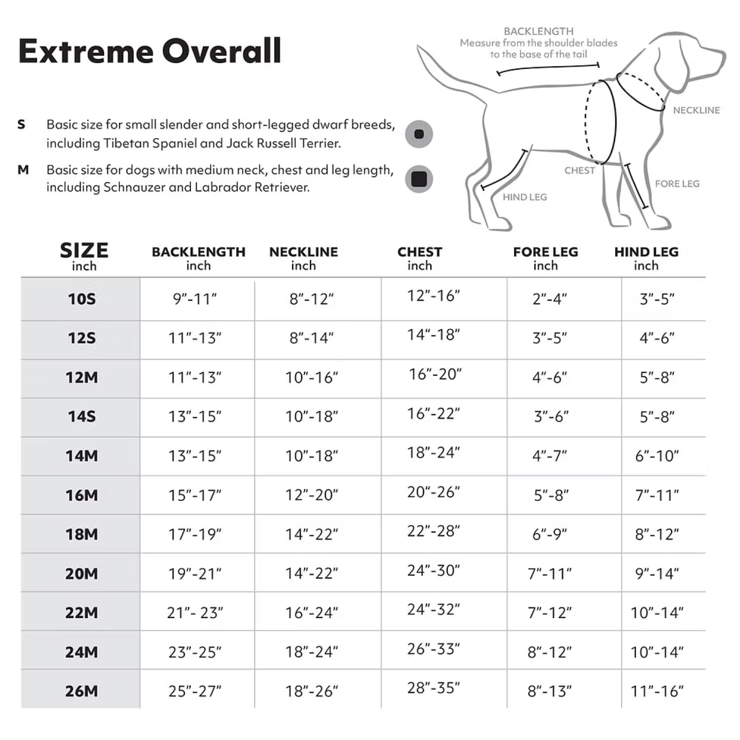 Amazon | フルッタ (Hurtta) エクストリームオーバーオール 犬用防寒