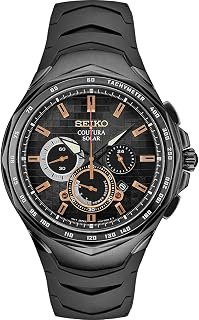 Mens COUTURA BIF Solar Chrono, Black, Chronograph