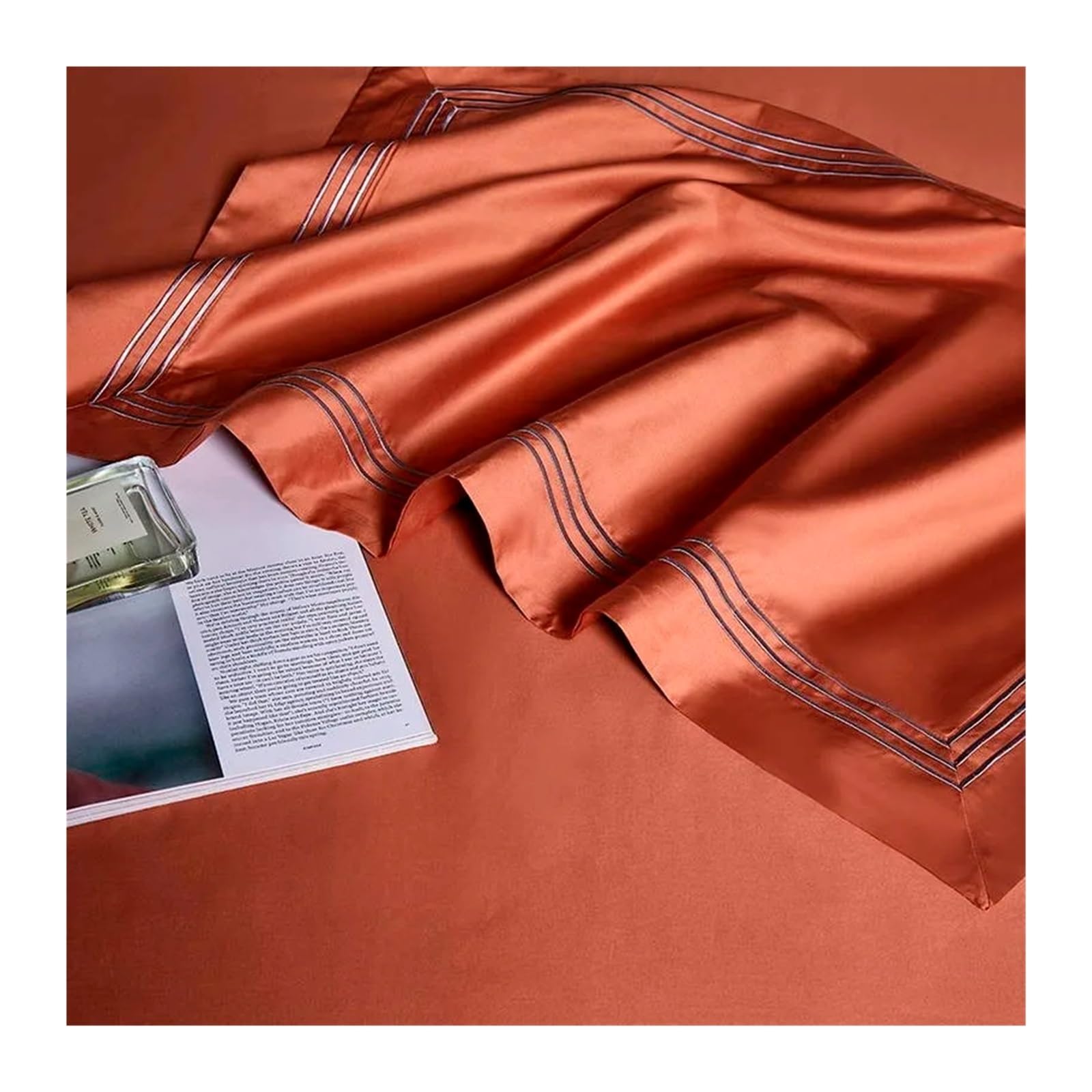 Ensemble de literie de luxe en coton égyptien 1000TC, 4/6