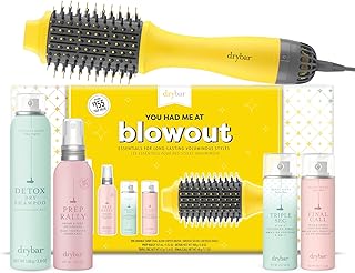 Drybar Kit You Had Me at Blowout | Refresca, prepara, peina, texturiza y finaliza tu look para obtener excelentes peinados con volumen extra que mantiene el estilo durante 8 horas*