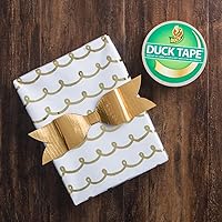 Vista 2 de Duck Brand Cinta adhesiva con estampado de pato, 6 rollos, veteado de madera (283051_C)