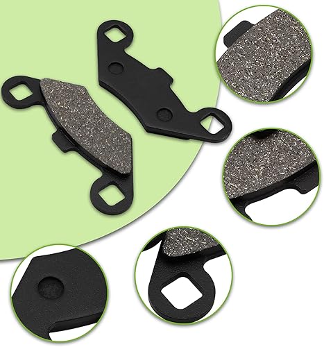 Miniatura 5 de ZICOO Pastillas de Freno Delantero y Trasero para Polaris Sportsman 500 4x4 HO 335 400 Scrambler 500 Magnum 325 TrailBlazer 250 400 Trail Boss 330