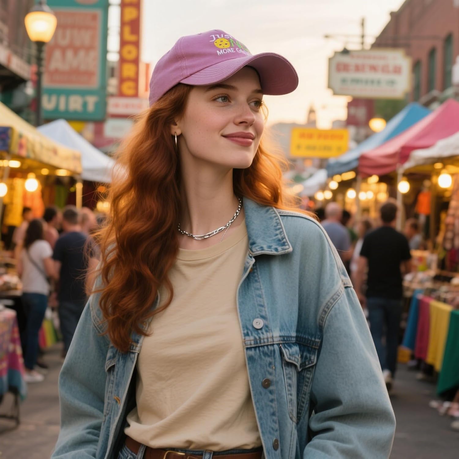 Pickleball Hat with Gift Box - Pickleball Gifts for Men Women - Washed Adjustable Embroidered Baseball Cap - Image 4