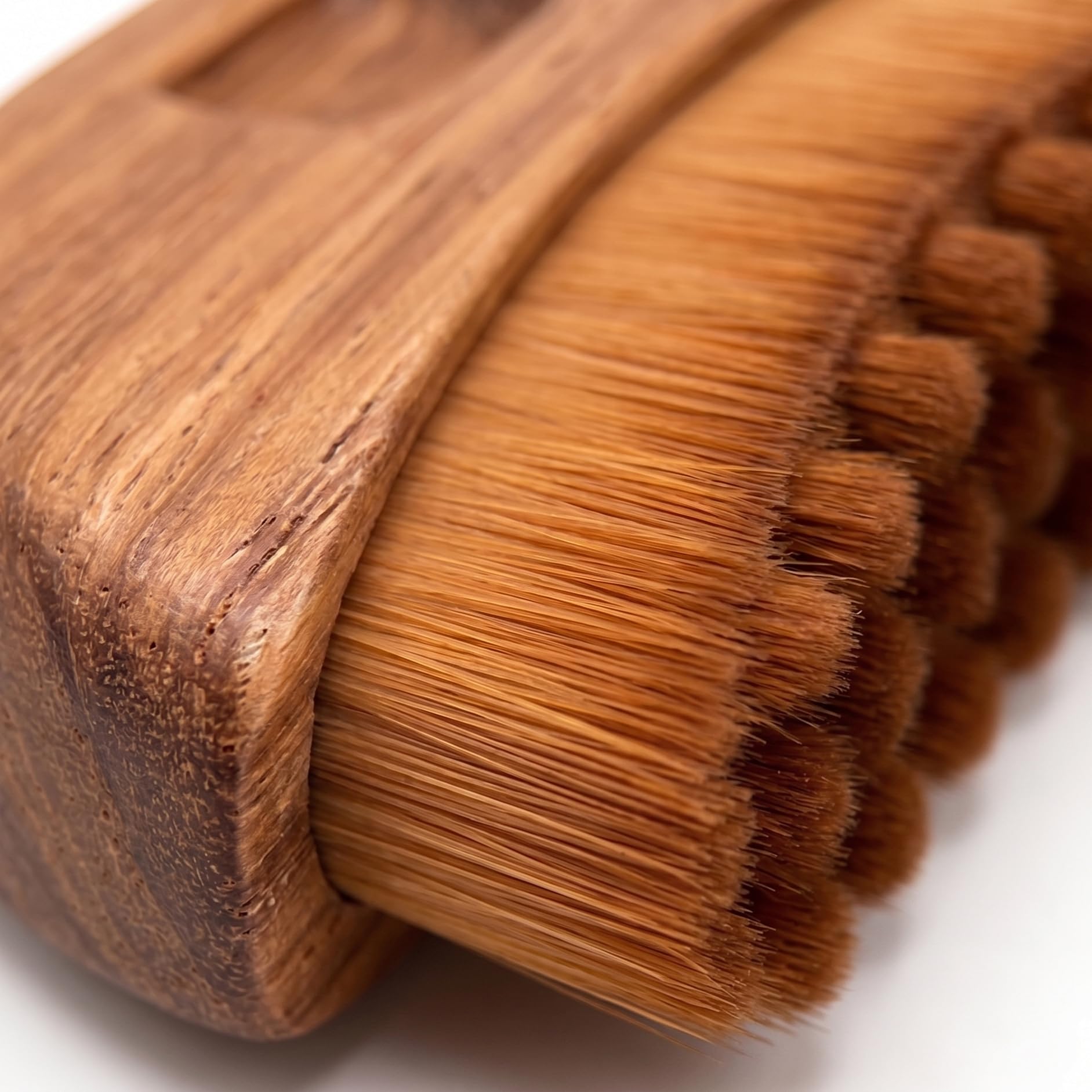 Spazzola per il viso, spazzola per linfatica, drenaggio linfatico, manico in palissandro sudamericano per il massaggio linfatico e meridiano sul viso