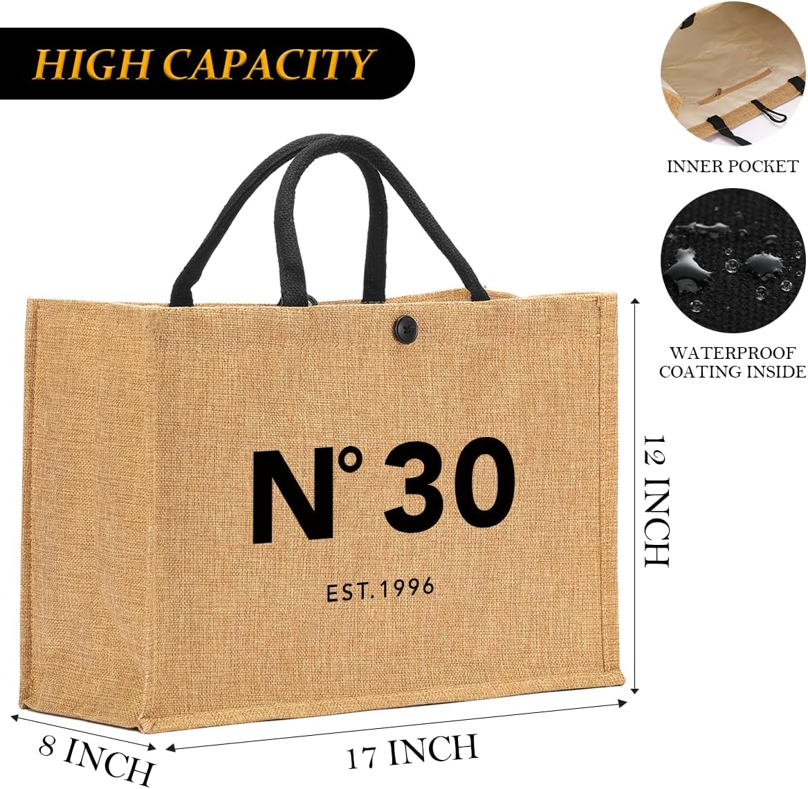 Birthday Gifts for Women Tote Bag Shopping Bags - Image 4