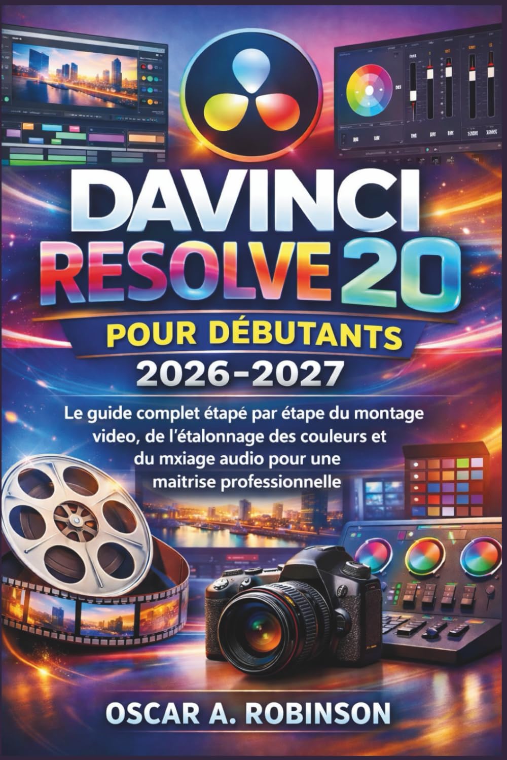 Davinci Resolve 20 Pour Débutants 2026-2027: Le guide complet étape par étape du montage vidéo, de l'étalonnage des couleurs et du mixage audio pour une maîtrise professionnelle