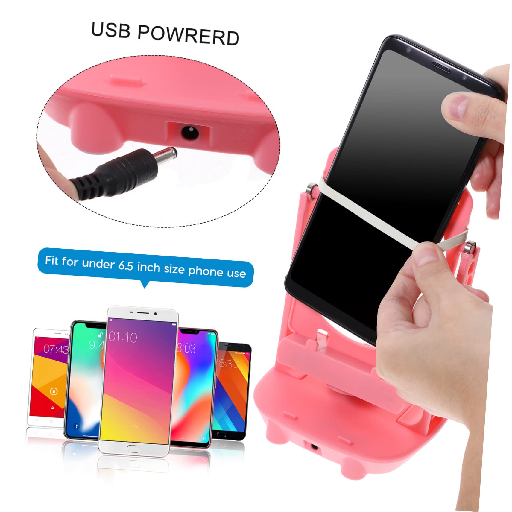 KICHOUSE 1PC Shake Device Brush Pedometer USB Type Durable Material Comfortable Touch Simple Design for Indoor Use for Step