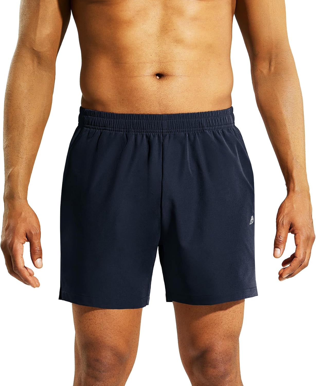 Haimont Men's Athletic Running Shorts 5 Inches Quick Dry Workout Gym Active Shorts with Pockets Water Resistant, No Liner - Image 2