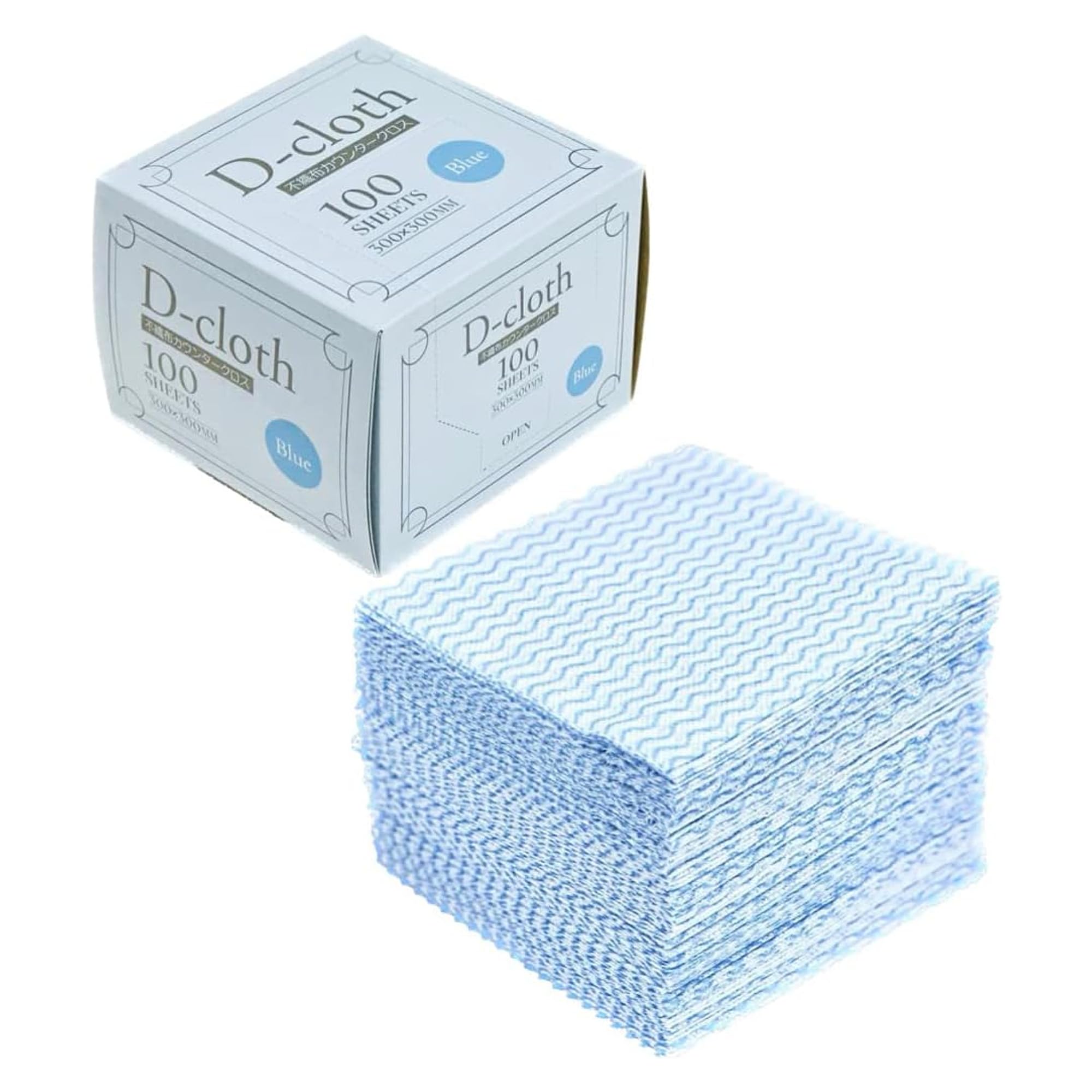 【新着商品】【100枚×6箱】大日産業 D-Cloth 不織布カウンタークロス Amazon｜大日産業 D-Cloth 不織布カウンタークロス 大容量100枚 小判