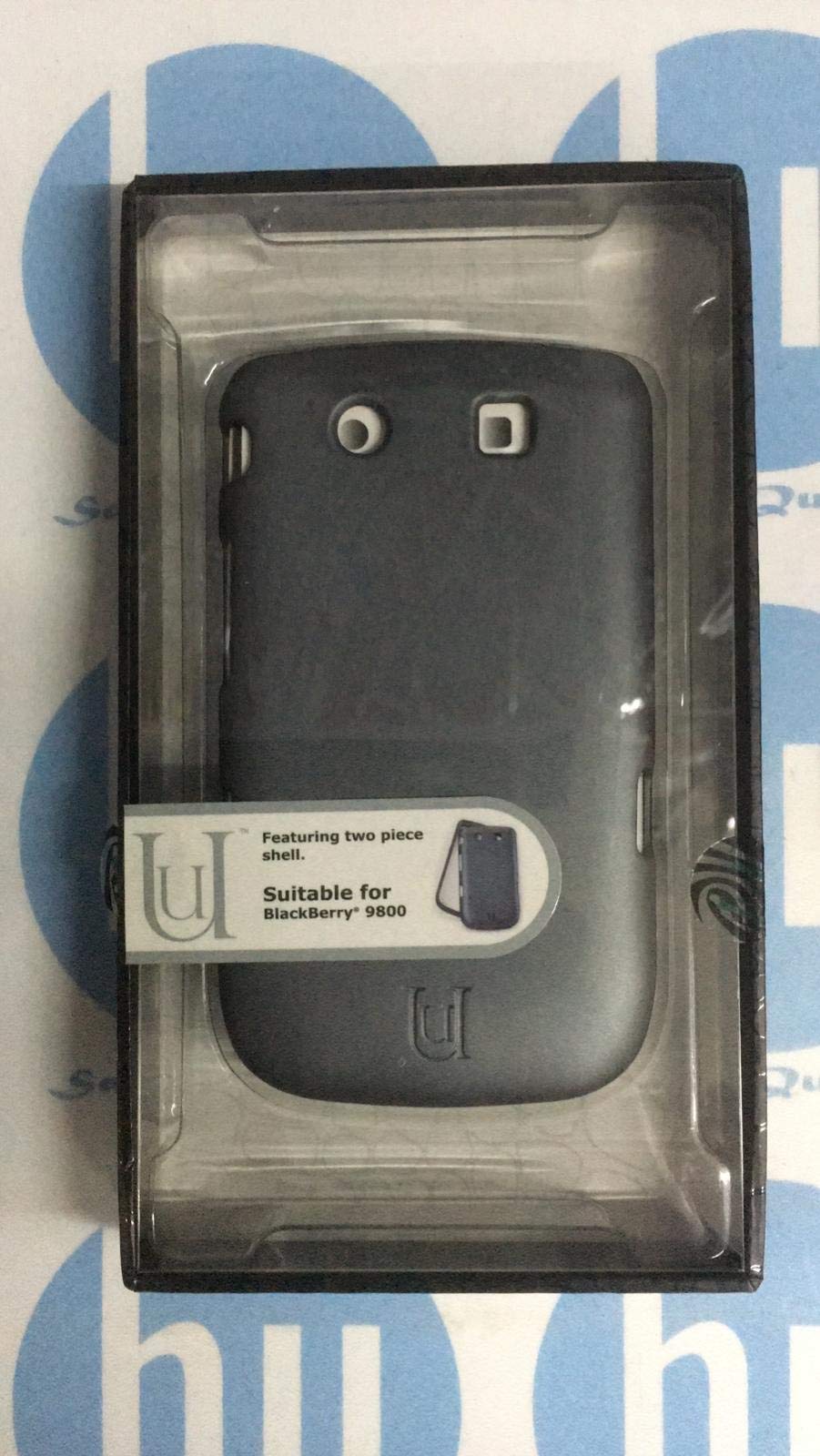 Aegis Uunique BlackBerry 9800 Case Battleship Grey