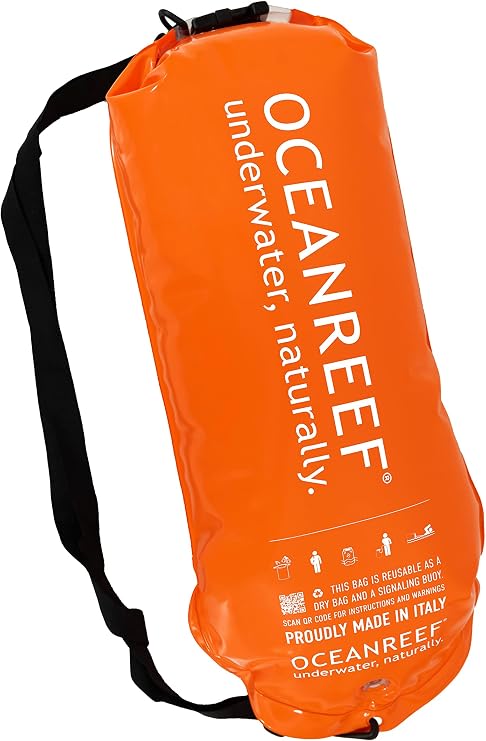 OCEAN REEF - Aria QR+ Full Face Snorkeling Mask & Duo II Travel Fins
