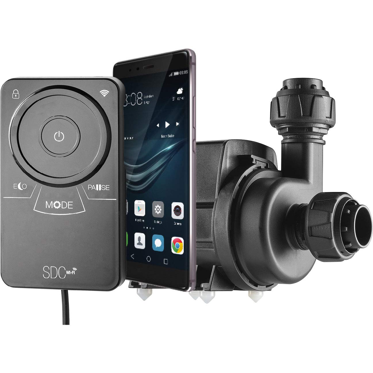 SicceSyncra SDC 7.0 Controllable DC Pump 800-1900 GPH