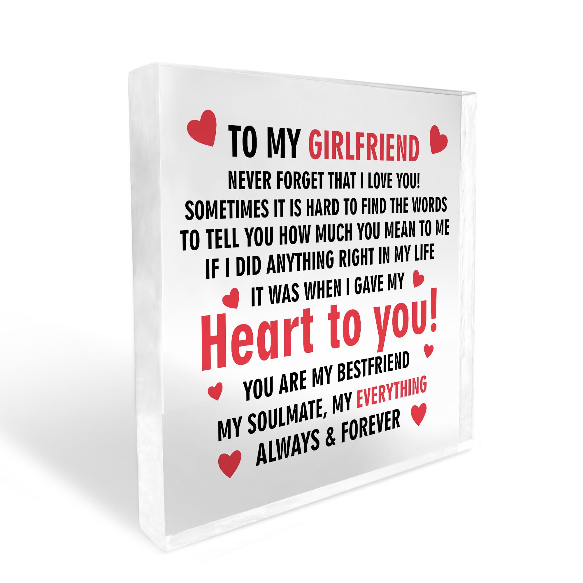 Red Ocean Girlfiend Gift For Valentines Day Gift Anniversary Birthday Gift For Her Girlfriend Gift Ideas Thank You Gift Keepsake