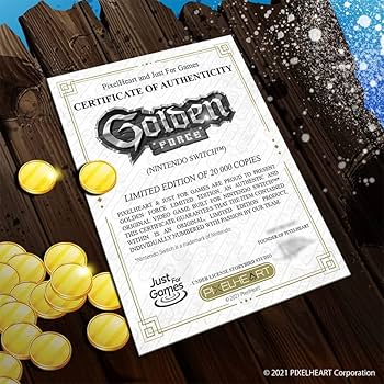 Golden Force 【新品未開封・Switch北米版】 Golden Force 【新品未開封・Switch北米版】 Amazon | Golden