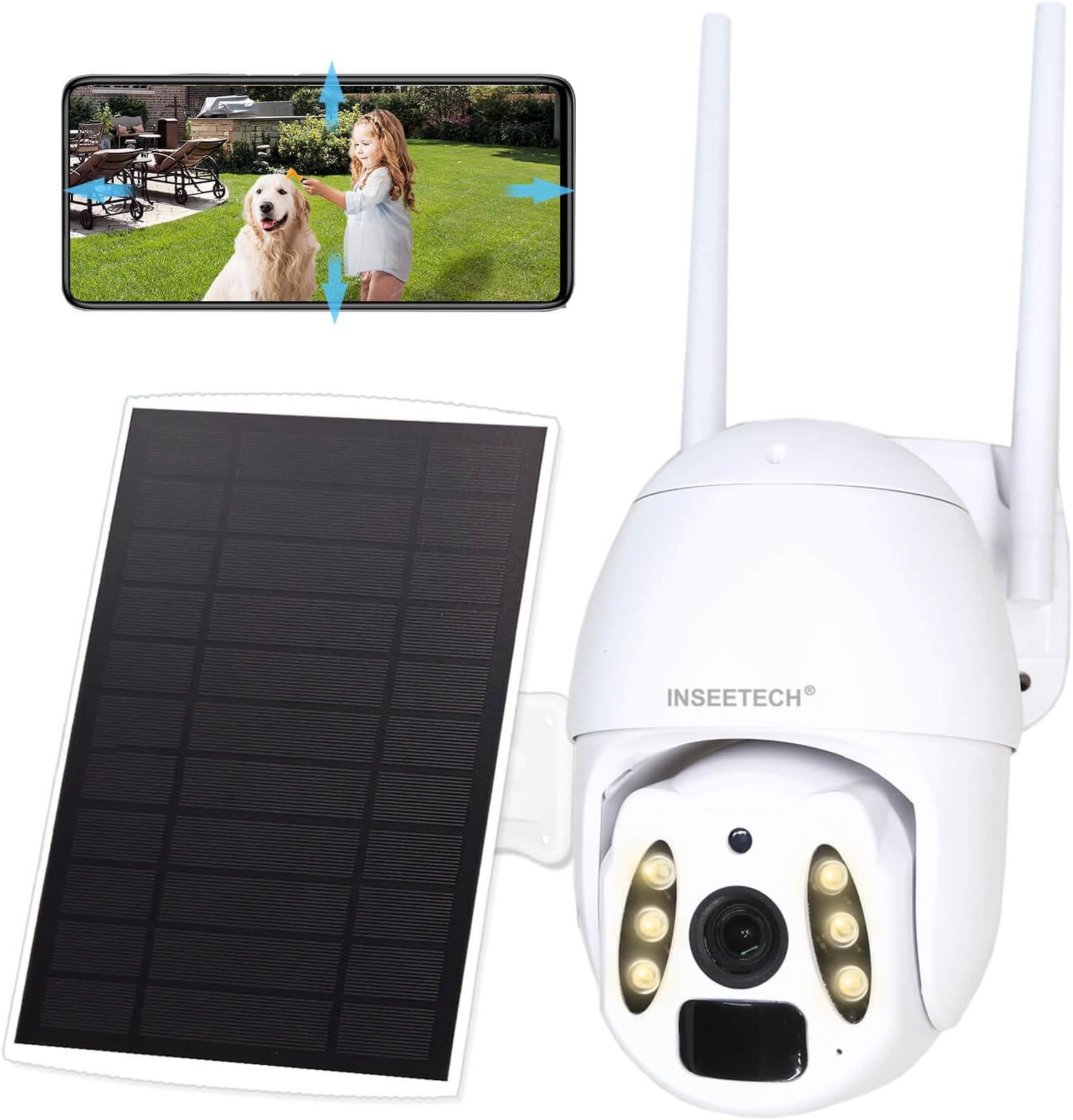 4MP Solar WiFi Outdoor Camera