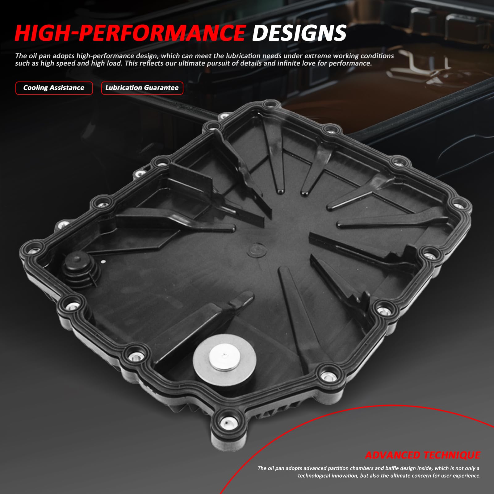 Auto Dual Clutch Transmission Oil Pan for BMW E82 E89 E90 135i M3