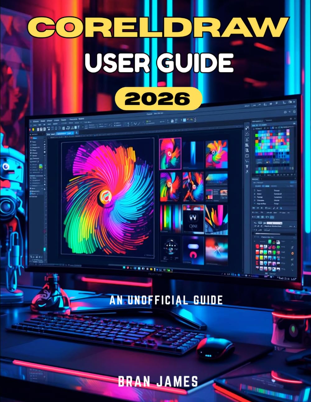 CORELDRAW 2026 USER GUIDE: An Unofficial Manual for Beginners to Learn, Master Graphic Design and Creative Projects