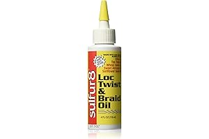 Sulfur 8 Loc Twist Sulfur for Hair Growth and Braid Oil
