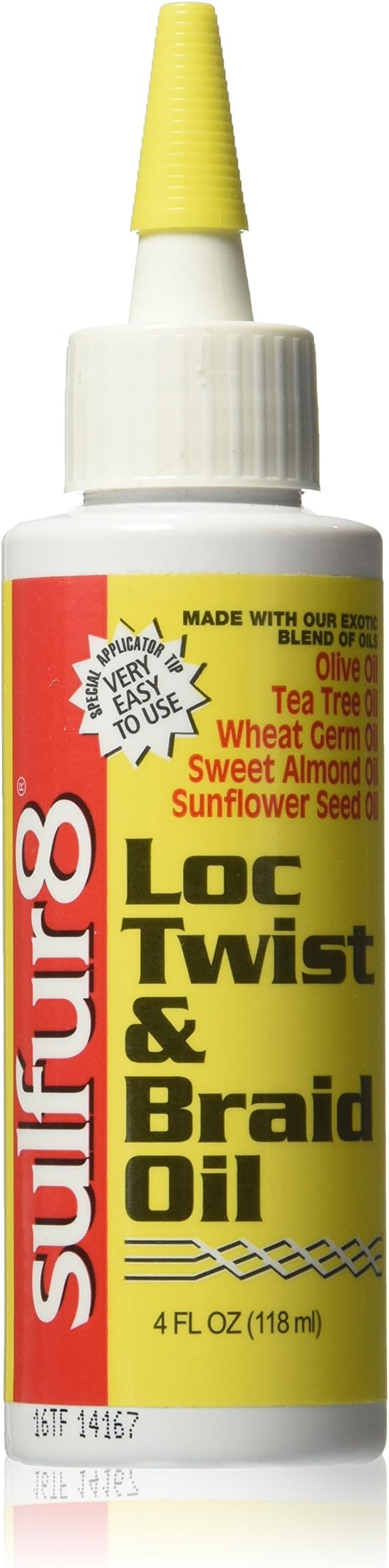 Sulfur 8 Loc Twist and Braid Oil, 4 Ounce