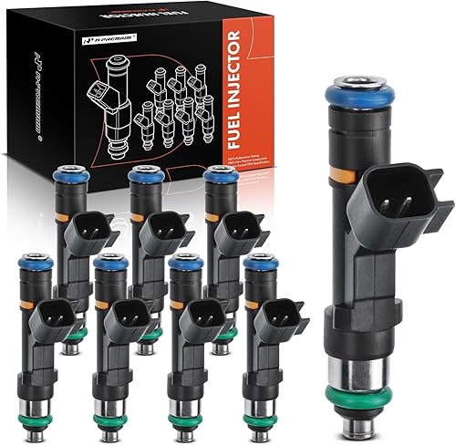 A-Premium Inyectores de combustible compatibles con Ford E-150, E-250, Expedition, F-150, E-150E-350 Club Wagon, E-350E-450F-250F-350 Super Duty,