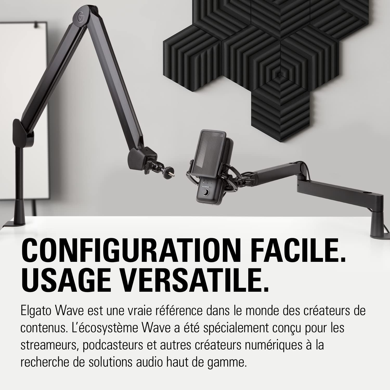 Elgato Wave:3 White – Micro à condensateur USB