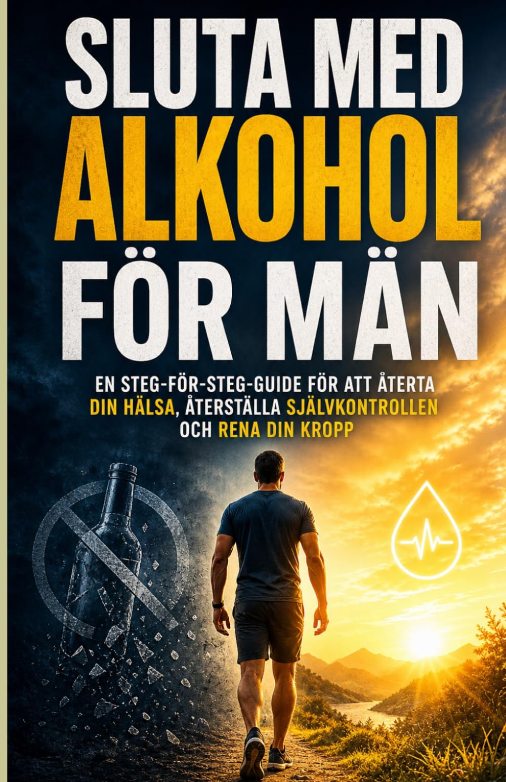 Sluta med alkohol för män: En steg-för-steg-guide för att återta din hälsa, återställa självkontrollen och rena din kropp