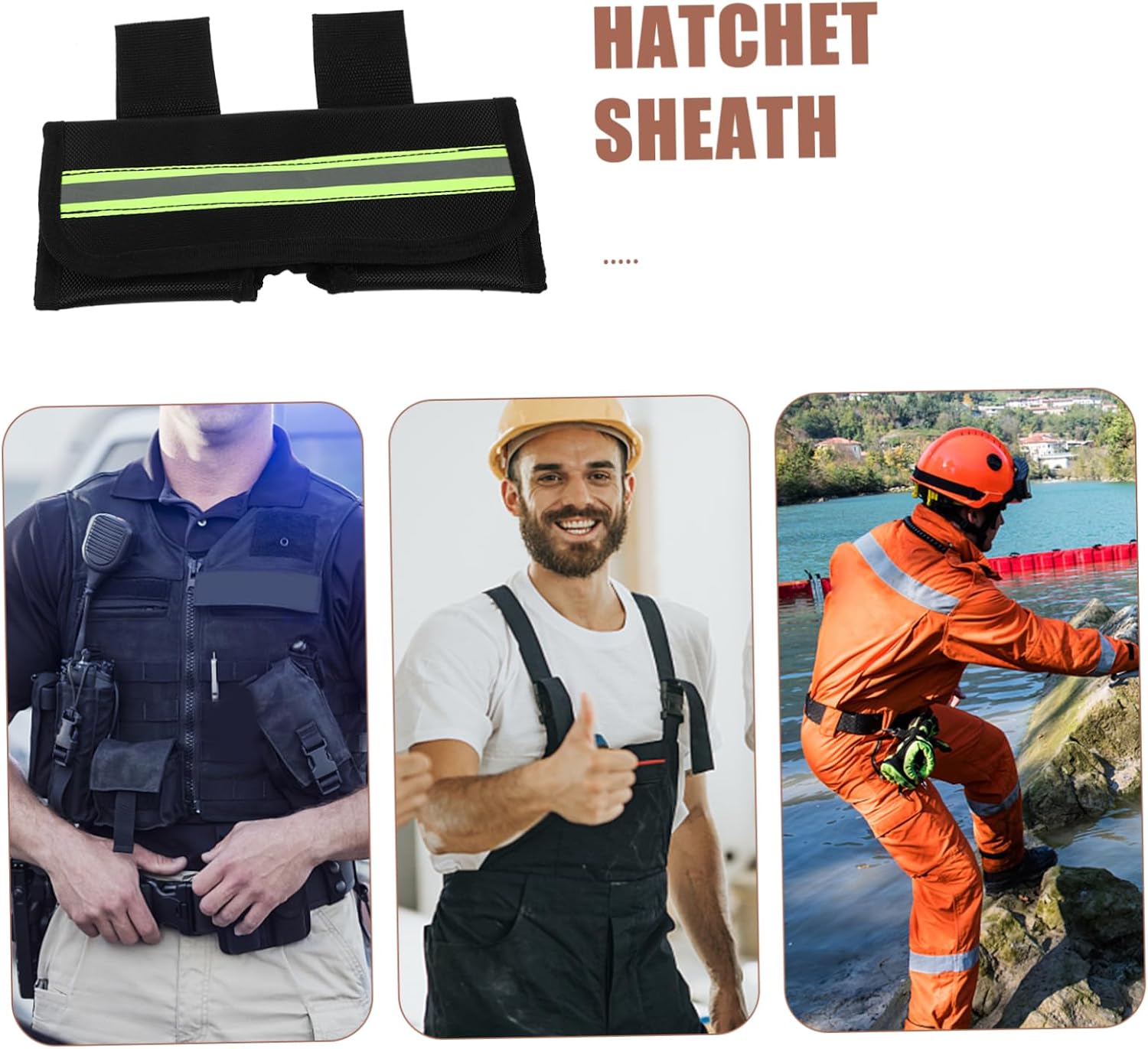 Axe Cover for Camping and Hiking Protective Sleeve for Hatchet and Rescue Tools Waterproof and Sturdy Outdoor Axe Protector Bag