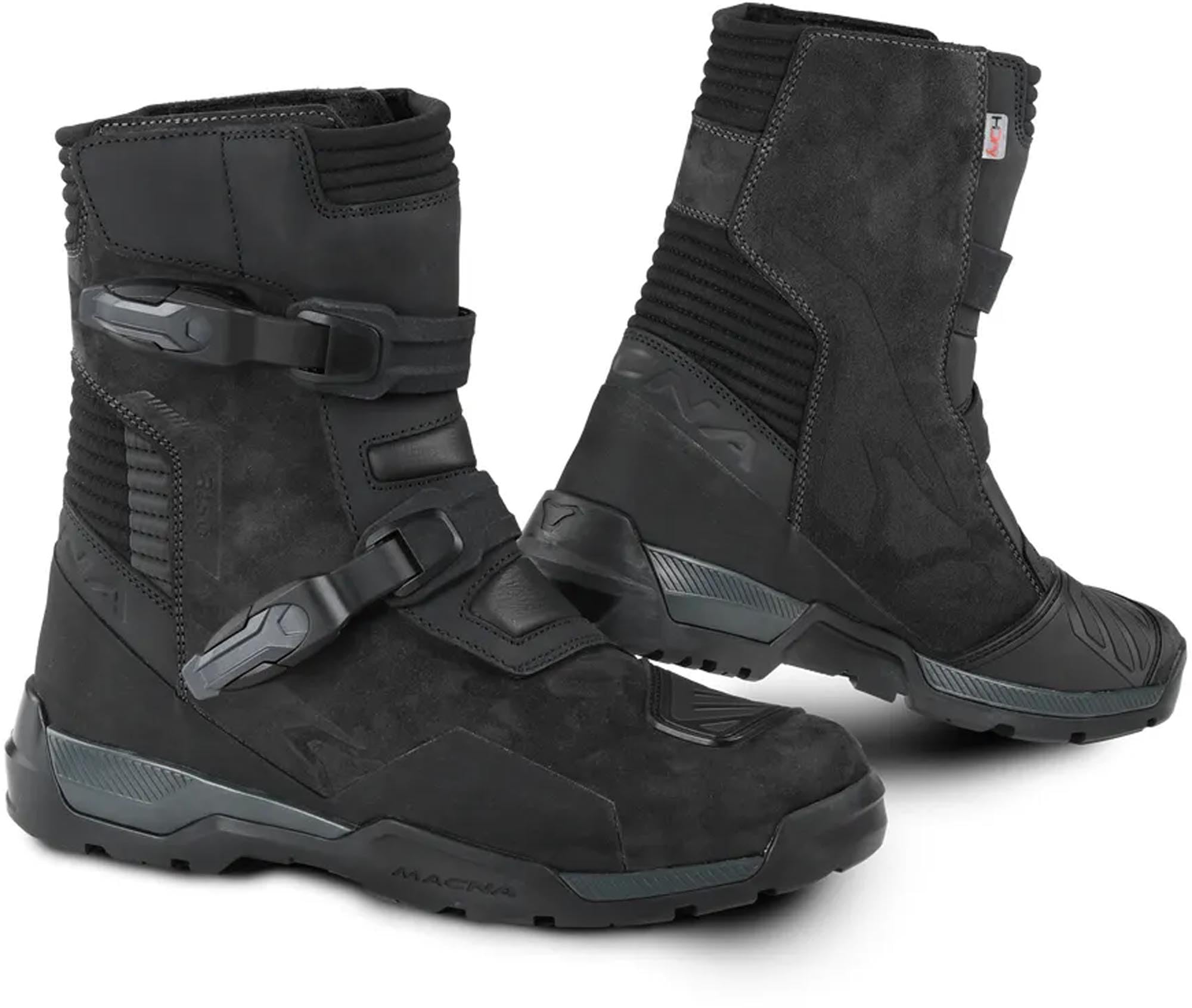 Macna Ivarlast Low HDry wasserdichte Motorrad Stiefel, braun, 44