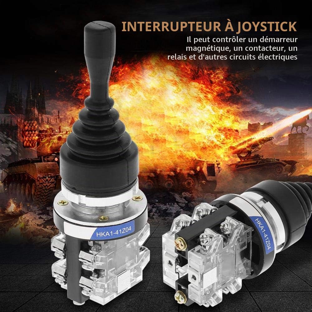 Commutateur De Joystick à 4 Positions Remplacement Momentané Du Joystick Par 4No, Position Du Ressort De Rappel Pour HKAI-41Z04