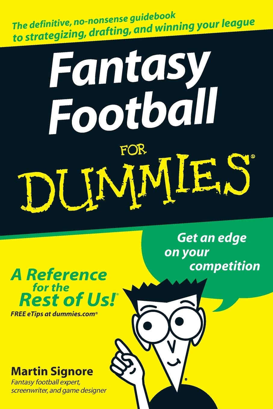 Fantasy Football For Dummies Paperback – July 2, 2007