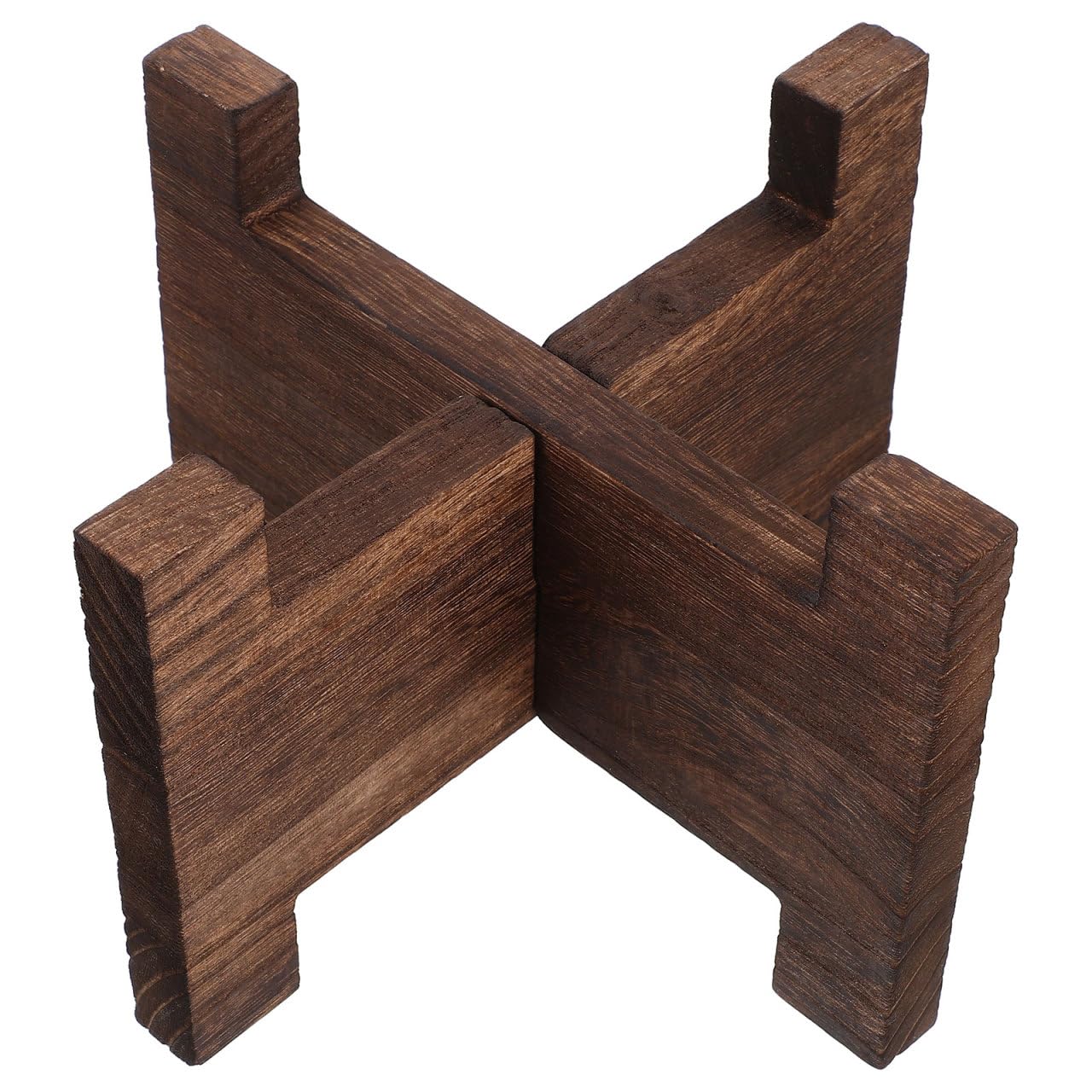 Unomor Wood Drink Dispenser Holder and Plant Stand - Sturdy Floor Stand for Indoor Use, Fits 1-5 Gallon Water Bottles, Compatible with Various Plant