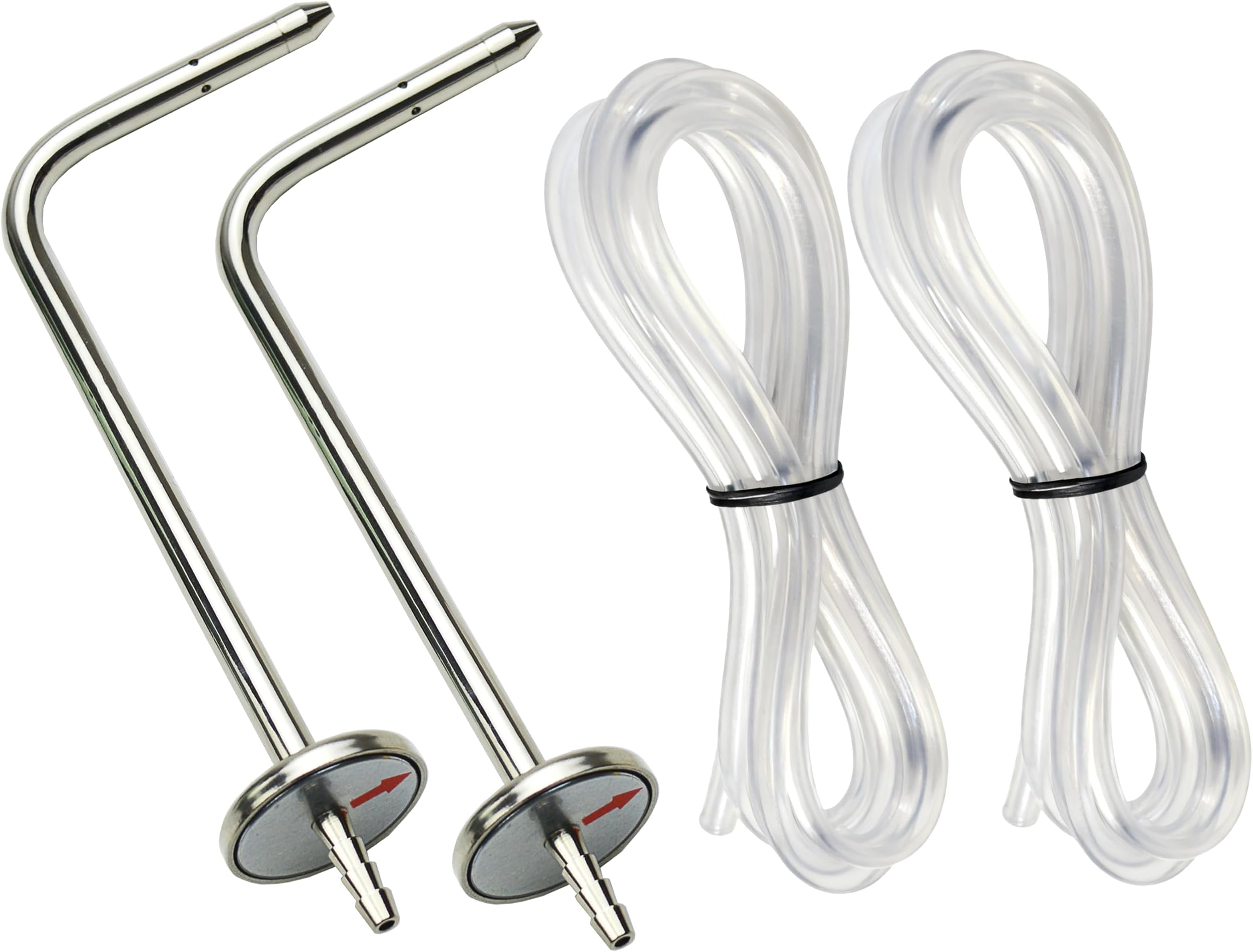 ZIBOO ASP2 Soft Tube,Static Pressure Probes with use for Fieldpiece JL3KM2, SDMN5，SDMN6，ADMN2,HVAC Pitot Static Tube Fit for Many Dual Port Manometer with2x 39.37FEET(1.0M) Soft Tube