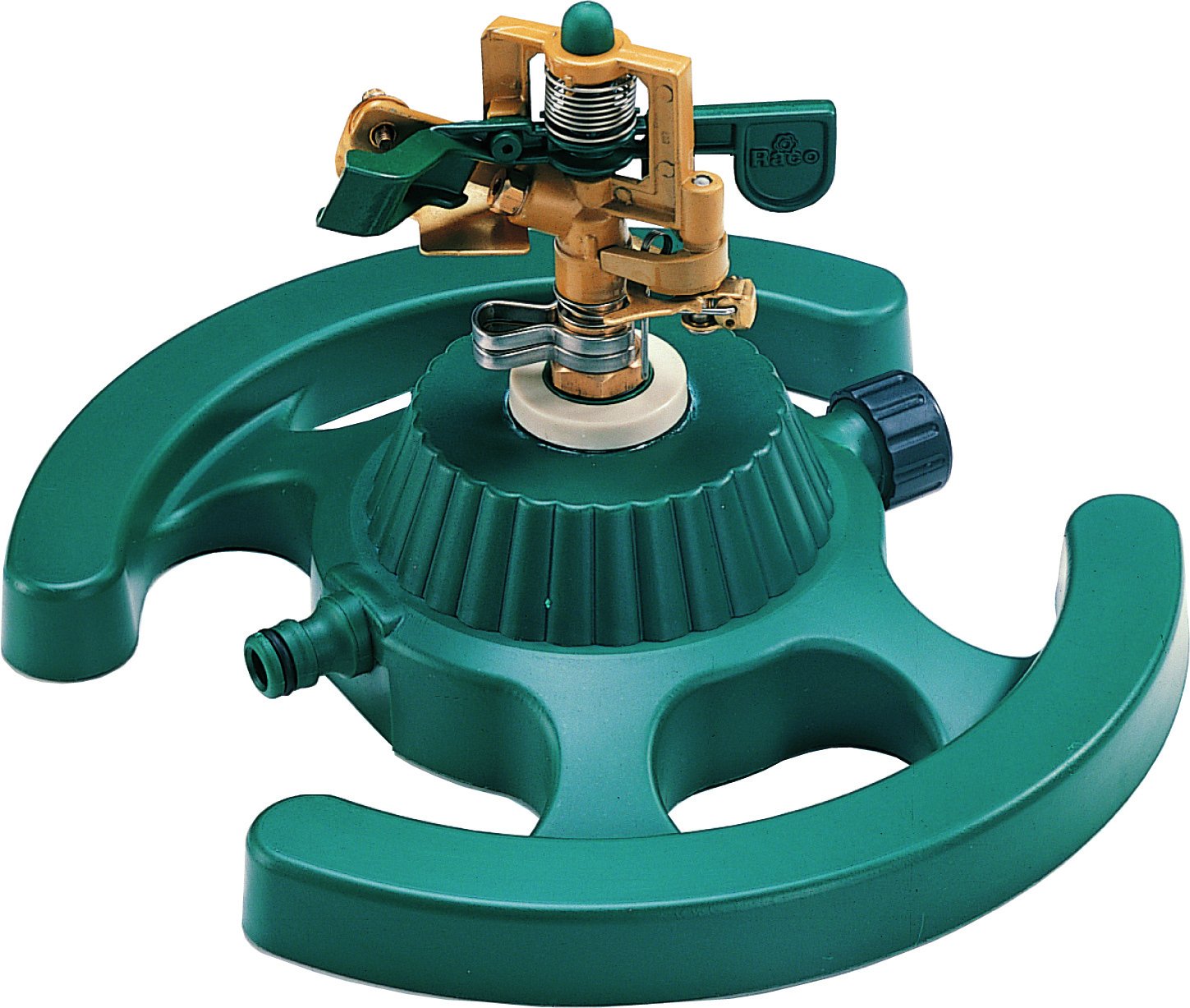 RACO EXPERT 55708 Ayarlı Pat Pat Plastik Tablalı Metal Bahçe Sulama Fıskiyesi