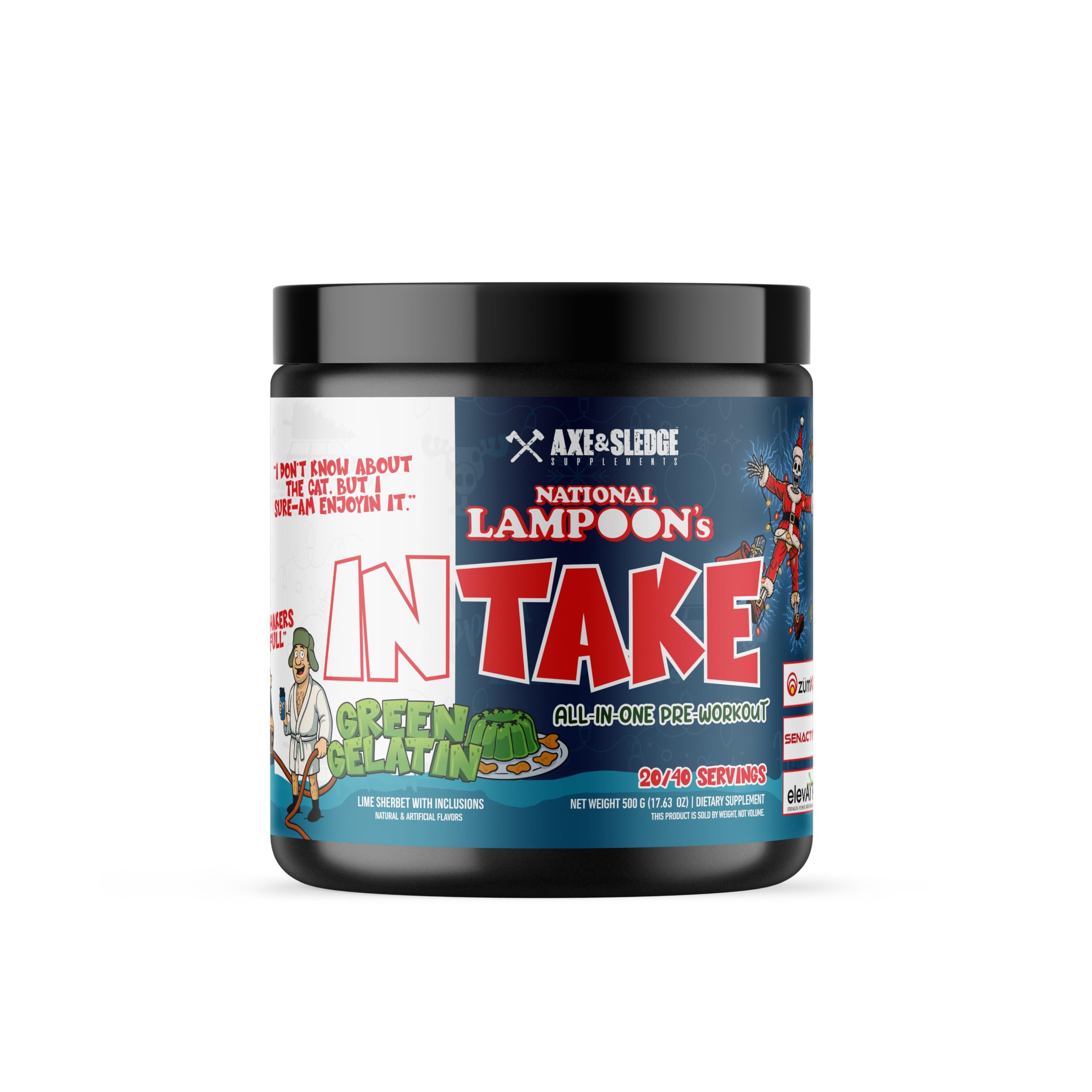 Axe & Sledge Intake All-in-One Pre-Workout Caffeine | L-Citrulline, Beta Alanine, Betaine for Performance & Focus | Pre-Workout for Men & Women (Cluster Candies) — Amazon image 6