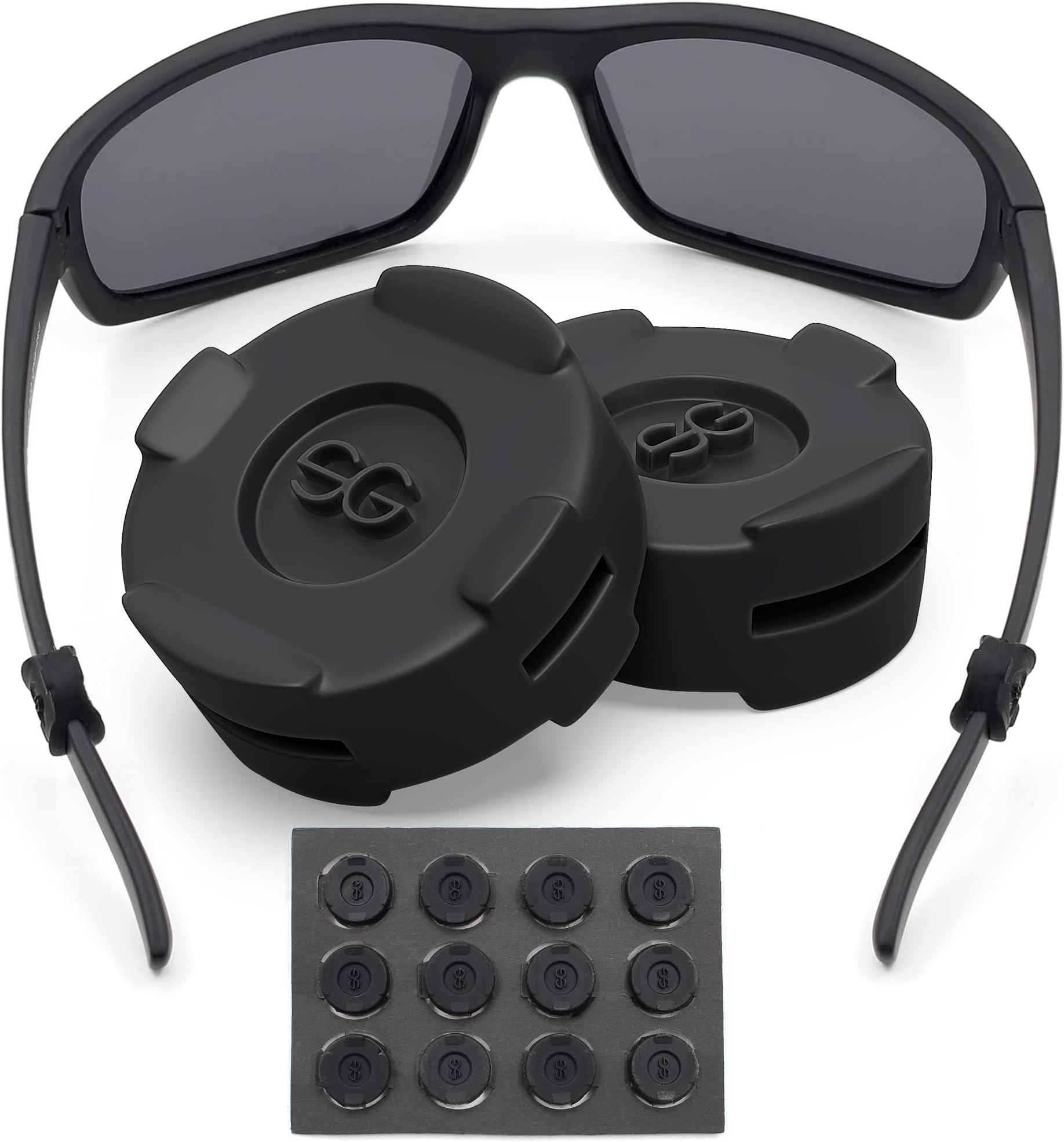 Eyeglass Ear Grips - Silicone Glasses Ear Cushions - 6-12 Pairs