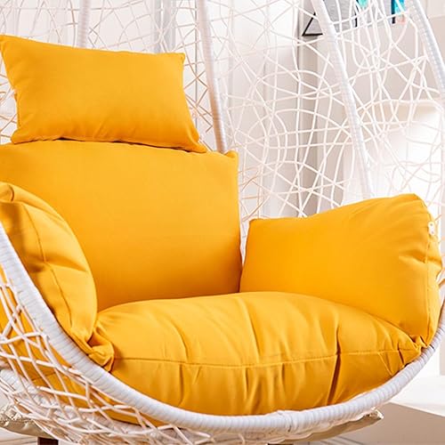 GARCAN Cojín de columpio para silla de huevo, cojines gruesos para silla de huevo, cojín suave para silla de columpio de huevo, cojines para cesta