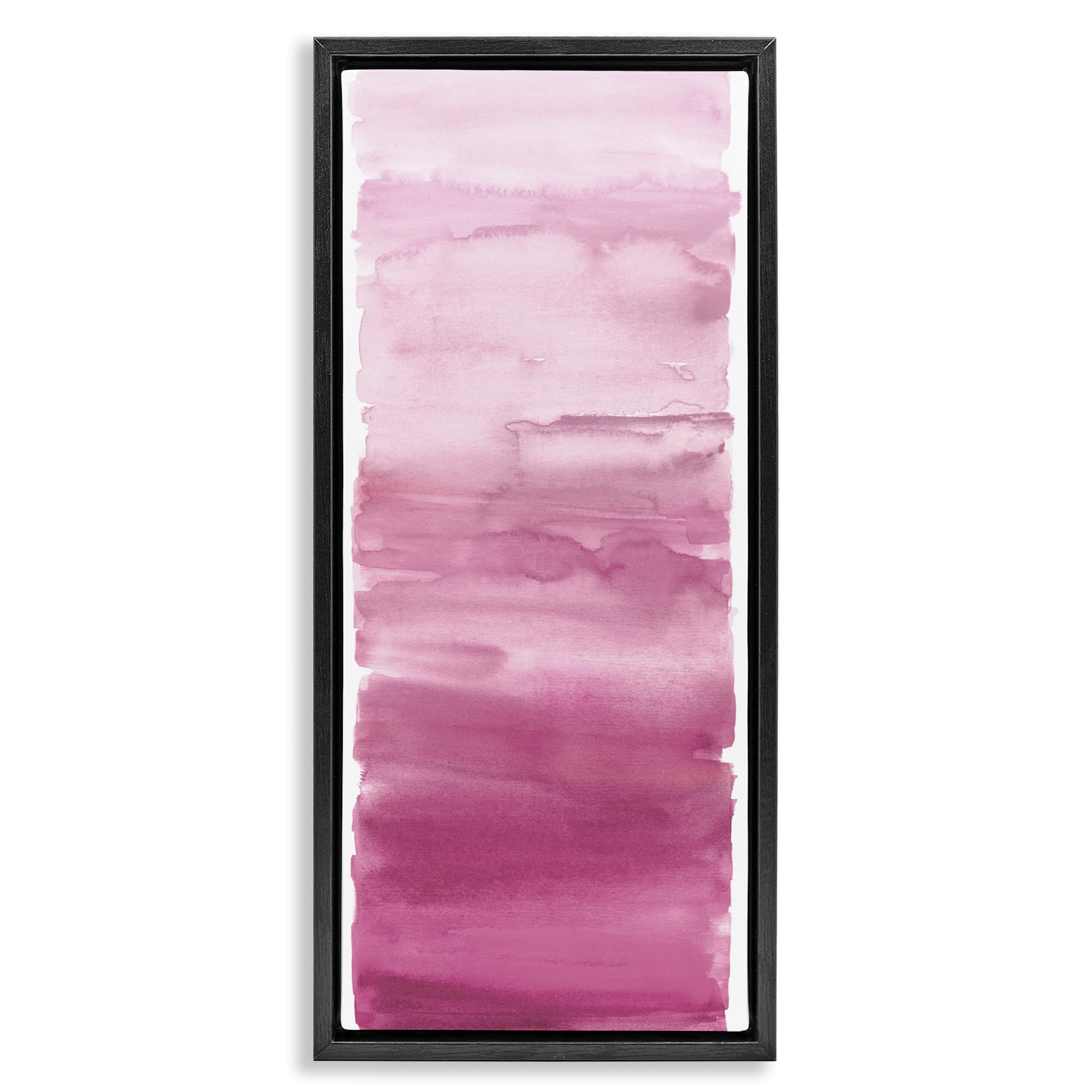'Blush Blend Gradient'| Floating Frame Canvas Art