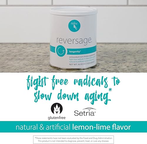 Miniatura 5 de RELIV ReversAge - Esta fórmula patentada revitalizante contiene una mezcla única de hierbas y antioxidantes para promover la longevidad y apoyar las