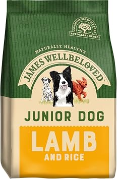 James Wellbeloved Junior Lamb and Rice Kibble 15 kg
