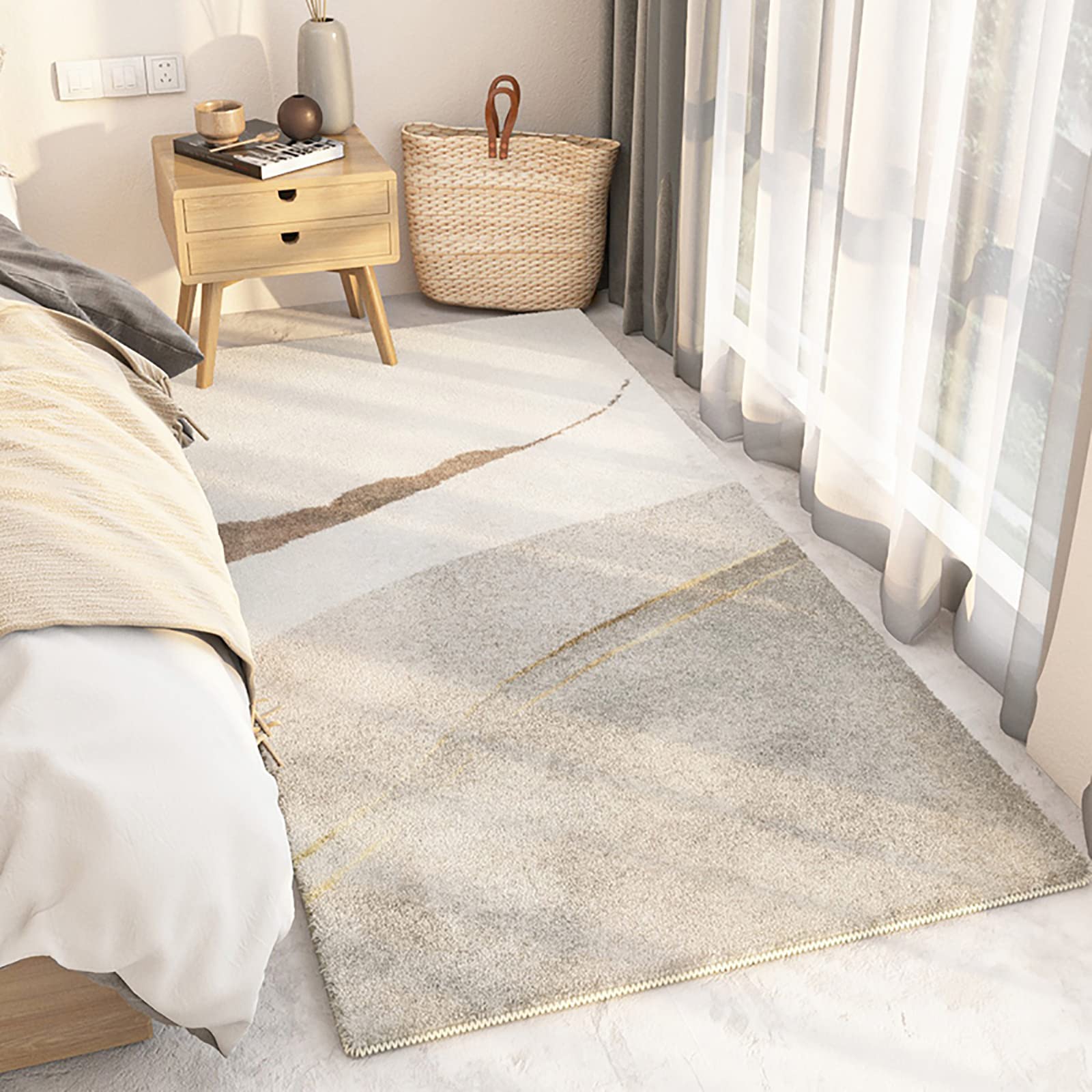 Tapis berbère marocain 140x200 cm pour salon et chambre d'enfant