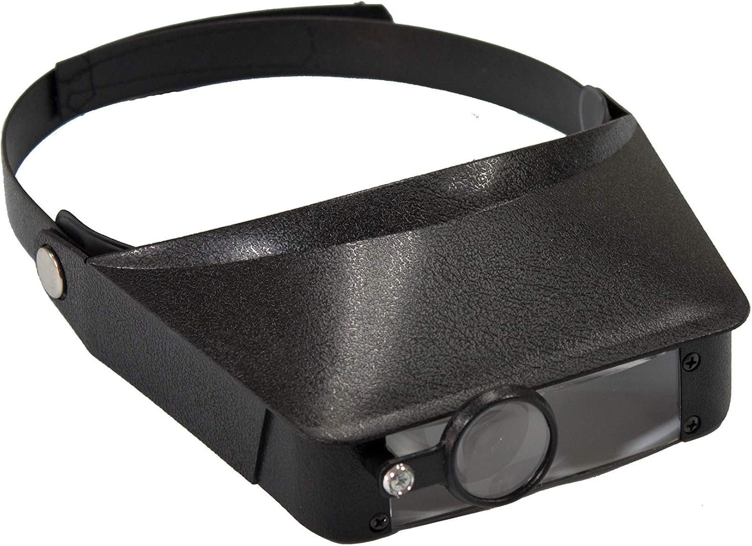 Excel Blades MagniVisor Headband Magnifying Glasses Head Mounted Headset Jewelry Visor Magnifier for Reading Electronics Watch Repair (1.8X, 2.3X, 3.7X, 4.8X)