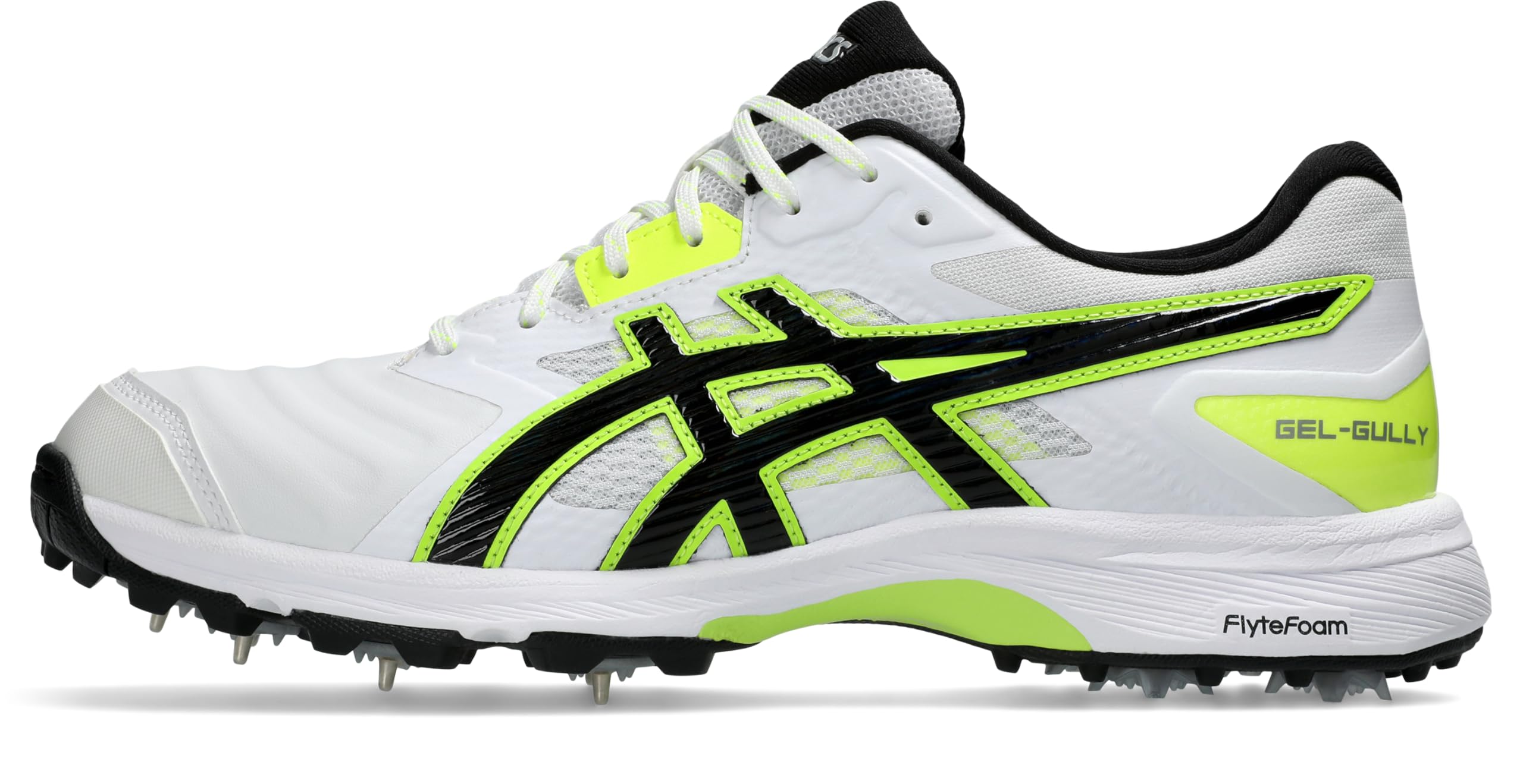 ASICS Men's Gel-Gully 7 Cricket Shoe (White/Safety Yellow)-picture-27
