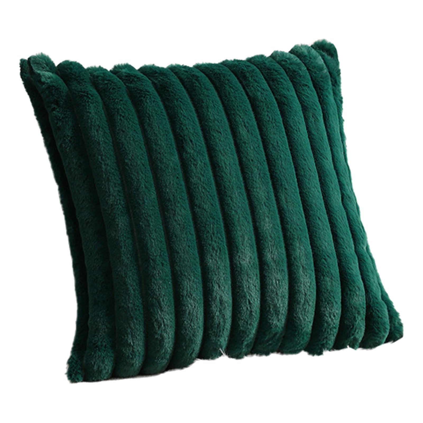 Jazuaiao Green Sophisticated Throw Pillow Case Plushie Cushion Covers For Soft Interiors Color Optional Pillow Slipcover 45X45cm 1Pc Decorative Covers