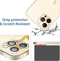 Vista 76 de 3 Pack Tempered Glass Camera Lens Protector for iPhone 12 6.1", Ultra HD, 9H Hardness, Anti-Scratch, Case Friendly, Easy to Install