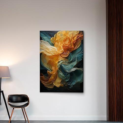 Miniatura 5 de Green White Gold minimalist texture Prints Green wall art green canvas Prints green abstract art Lime Green canvas wall art, Decor Canvas, Art Print